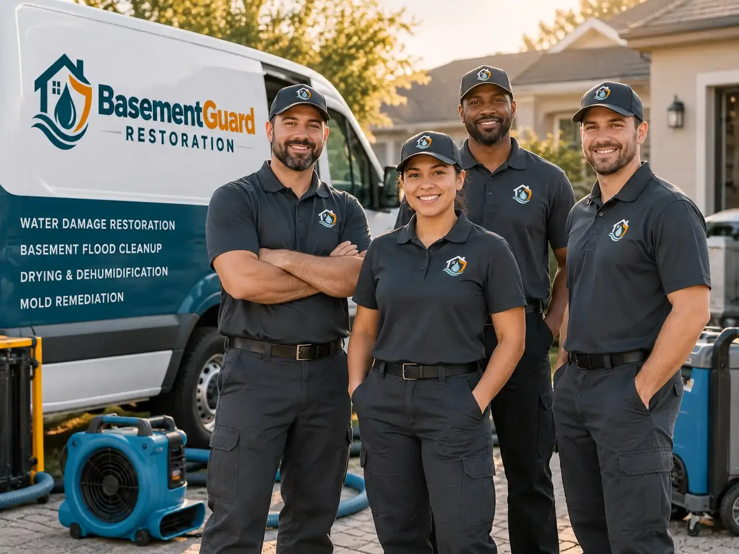 Basement Water Damage Restoration company in Bradley, SD